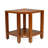 17.5'' W Teak Corner Shower Bench