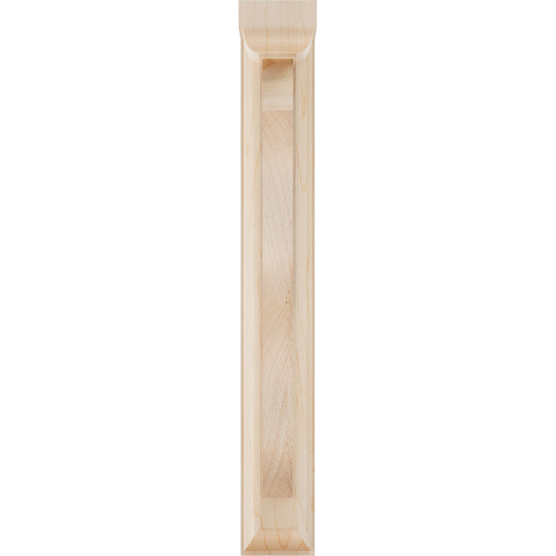 Support traditionnel Hamilton, Érable, H 11 po x l 1,5 po x P 9 po
