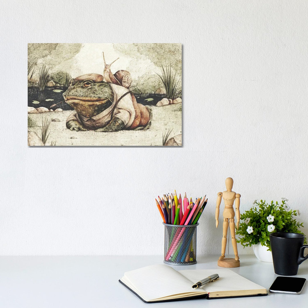 Buddies II by Mike Koubou - Gallery-Wrapped Canvas GiclÃ©e on Canvas