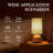 Flowers Small Table Lamp Boho Floral Table Lamp Farmhouse Bed Side Table Lamp with Flowers Shape