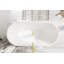 67 Inch Bathtub in Glossy White With Polished White Trim-105506489