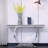 Luxury Console Table With Metal U Base And Gloss Texture Top-1581396829