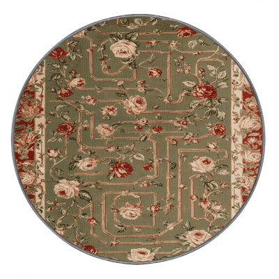 Tapis brun lavable à la machine