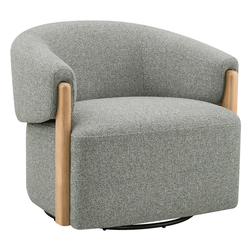 Longfield Upholstered Swivel Accent Chair