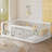 Wood Floor Bed Frame with Fence-289381606-289381604