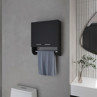 Medicine Cabinet With Towel Bar