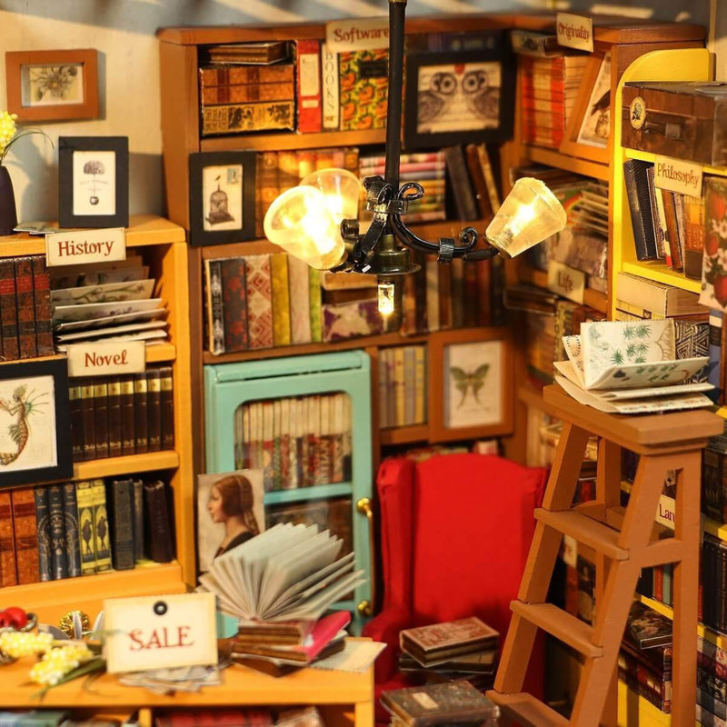 DIY 3D House Puzzle - Sam's Study 221 pcs