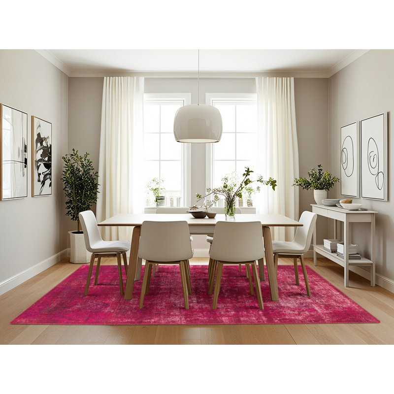 Abstract Indoor Rug, Rectangle 7' x 10'