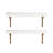 Hatley Ornate Two-Piece Wall Shelf Set