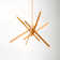 Rochelle 5 - Light Dimmable LED Sputnik Chandelier