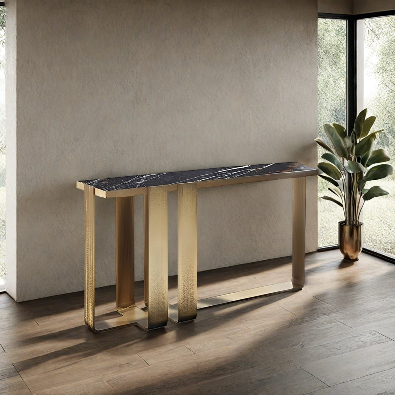 Console Modern Modern Elegant Art, H 33,46 po x l 47,24 po x P 15,75 po