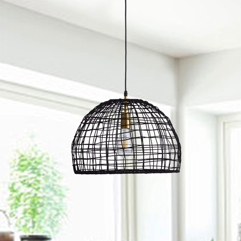 Wexler 1 - Light Pewter Single Pendant