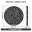 Plateau rond en marbre naturel 12 po Guein-323424105