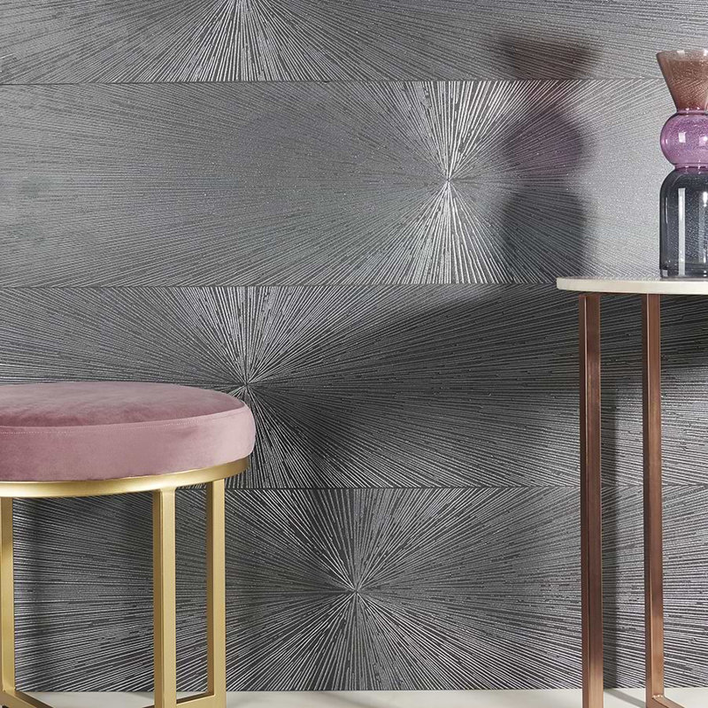 Twilight 12X48 Metal Look Porcelain Tile, Star Steel