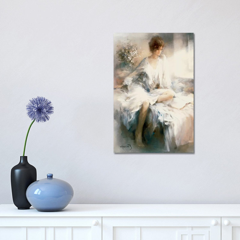 Meditation by Willem Haenraets - Wrapped Canvas Print, 30.48 cm H x 45.72 cm W