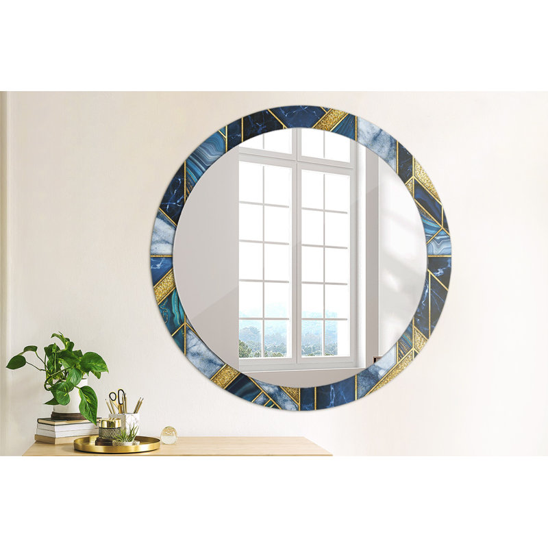 Huldar Glass Flat Wall Mirror