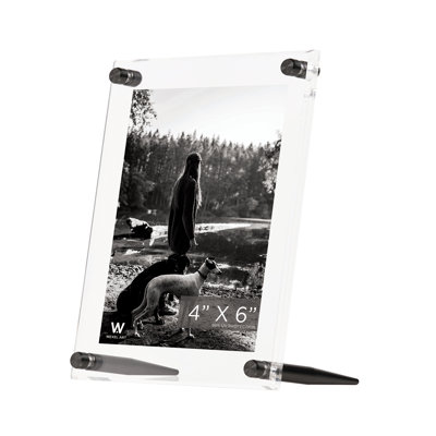 Acrylic Bevel Tabletop Float Frames