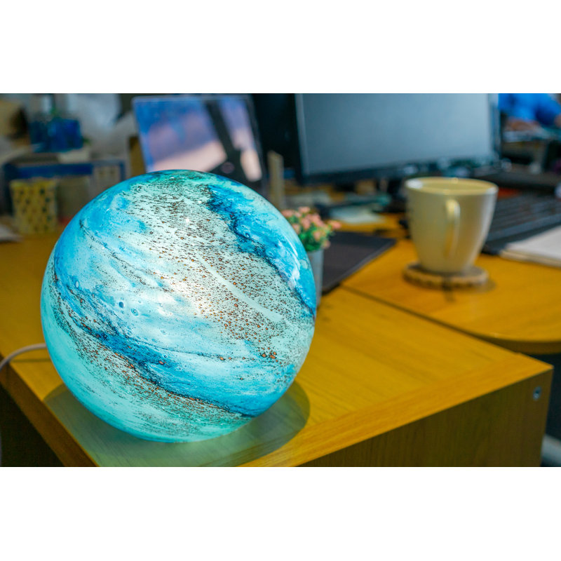 Breandrea Glass Novelty Lamp, 18cm