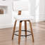 Tabourets de bar et de tabouret pivotants rembourrés Modern-113272206
