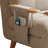 This 3-in-1 Convertible Sleeping Chair features an Adjustable Backrest and is Suitable For Studies, Offices, or RVs.-648468782-662520884