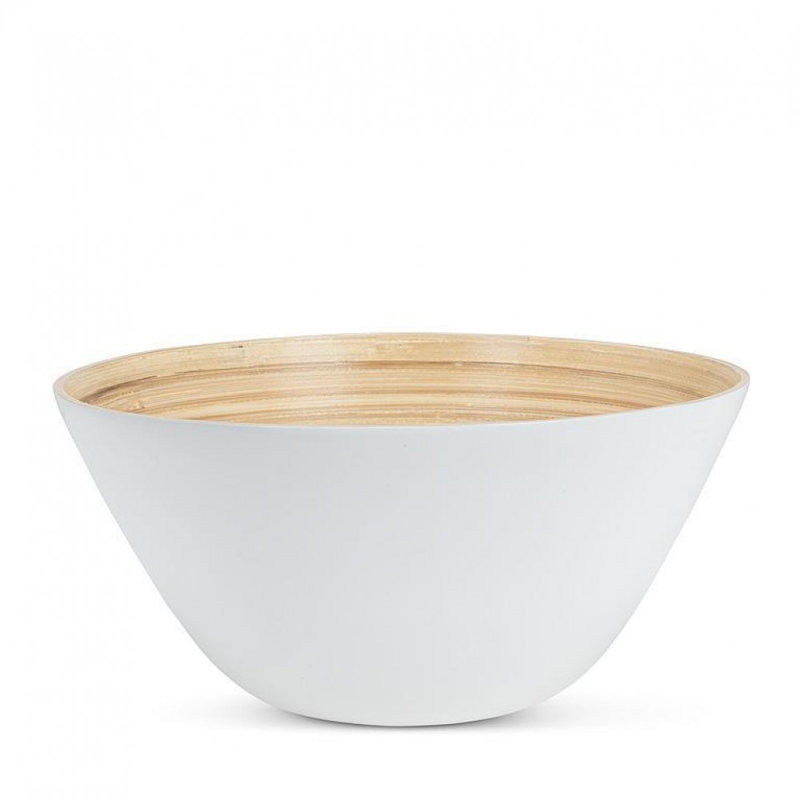 Grand bol profond, Blanc