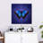 Aadam Glowing Blue Morpho Butterfly
