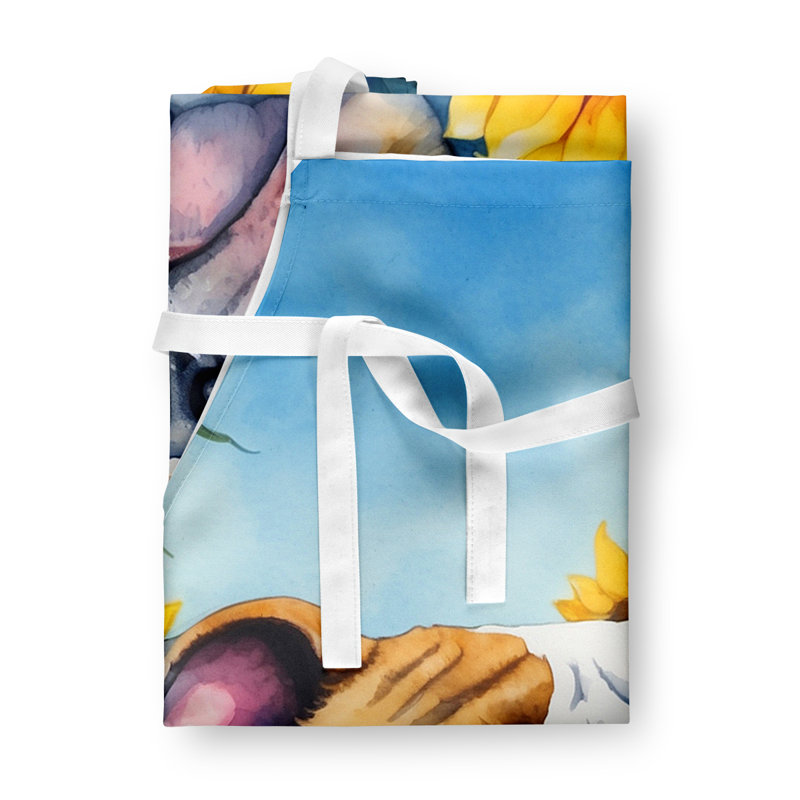 Floral Bib Apron