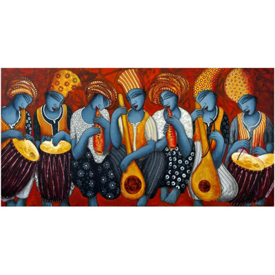 Peinture tribale | Acrylique sur toile | Par Samir Sarkar