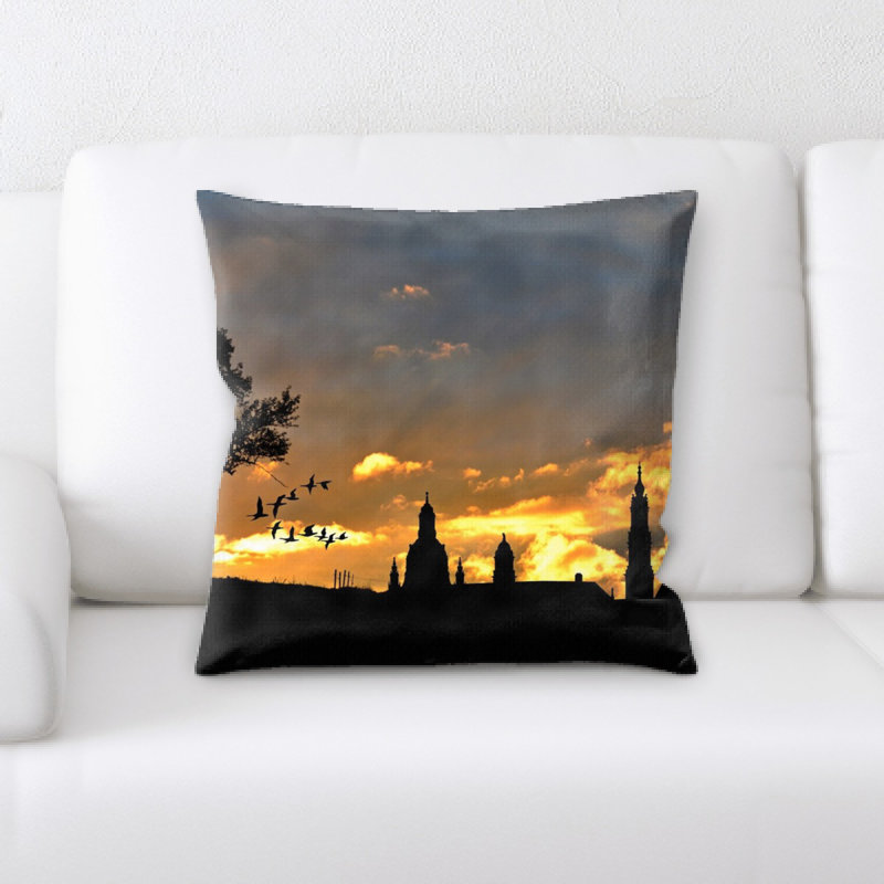 Coussin décoratif city view