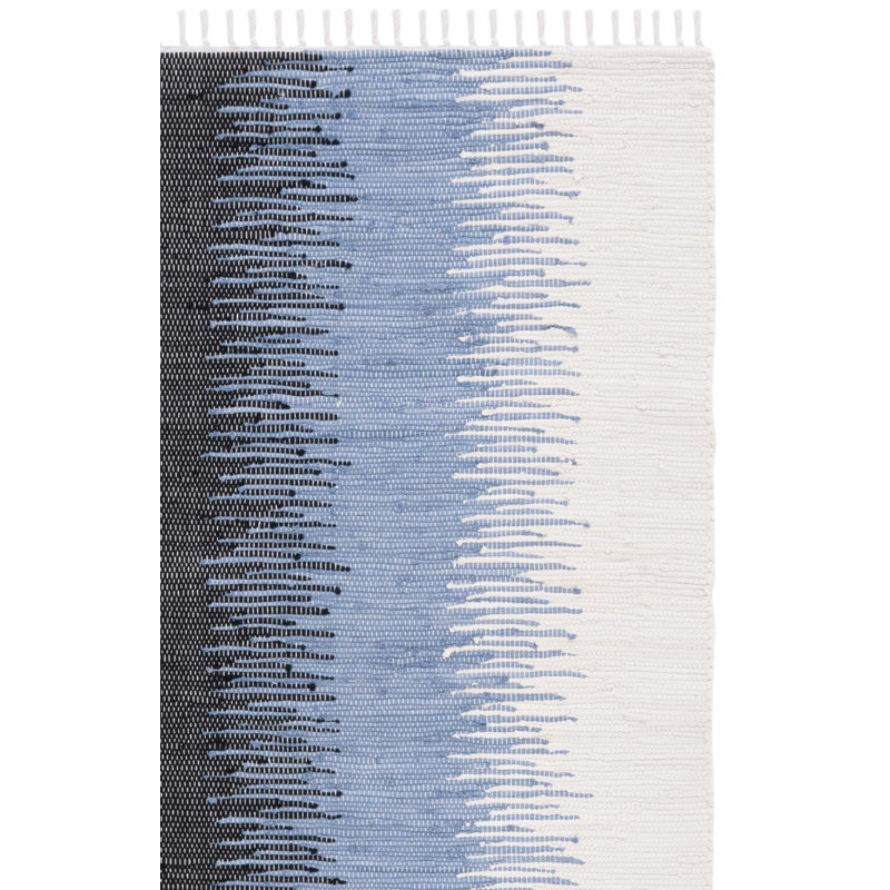 Paynter Hand Woven Cotton Striped Rug, Rectangle 8' x 10'