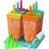 Popsicles Molds, 6 Ice Pop Molds Maker, DIY Pop Molds Maker Ice Cream Pop Maker Popsicle Trays - With Funnel & Cleaning Brush