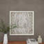Décoration murale en métal avec détails en relief-109405658