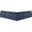 Canapé modulaire de coin rembourré 5 pièces Itala-94482427