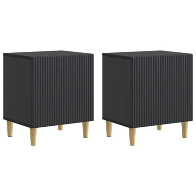 43cm W Manufactured Wood Bedside Table