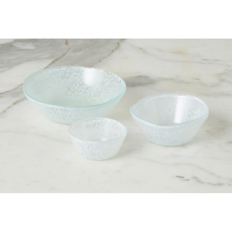 Bol en verre, White