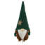 Décoration de Noël 12 "gnome de ski en bonnet vert