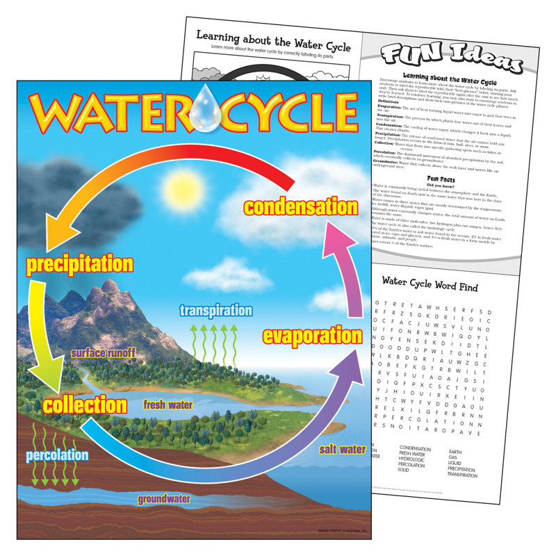 Tableau d’apprentissage de cycle d’eau