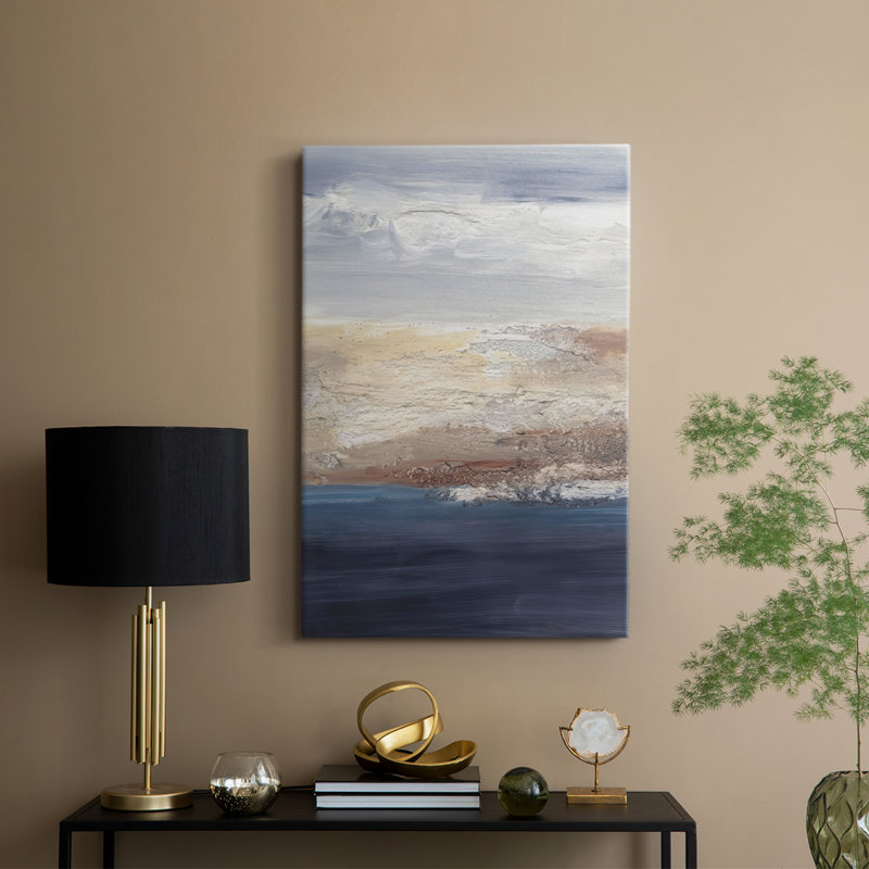 Écume de marée Horizon II - Cavas enveloppés de galerie