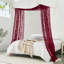 Lot de 2 rideaux à baldaquin en dentelle pour lit à baldaquin, idéal pour une chambre de style gothique-112163019-112163022