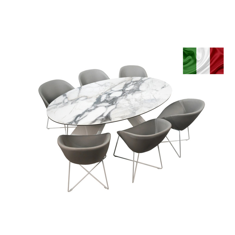 Antonietta 6 - Person Dining Set