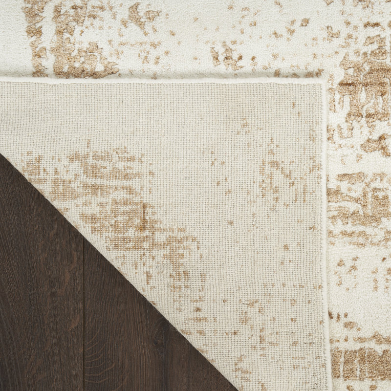 Grete Abstract Handmade Area Rug, Rectangle 297 x 419 cm