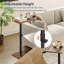 TV Tray Table, Height Adjustable C Table End Table-391977103