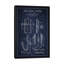 « w.s. baker folded cerf », impression sur toile en bleu marine-28622059-72410917-72410919