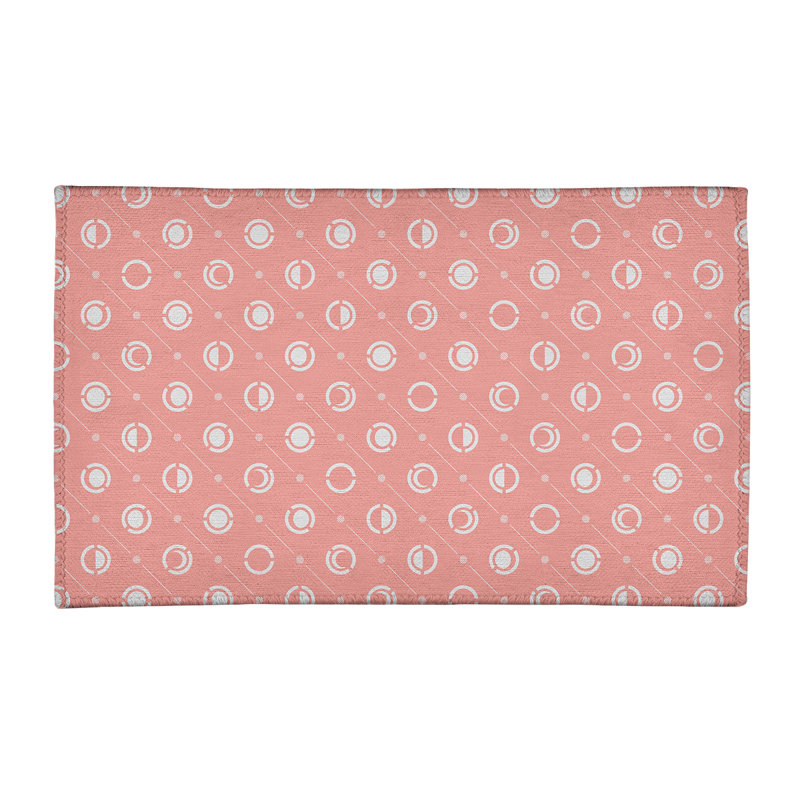 Tapis de saumon/zone blanche moon phases, Rectangle 3 pi x 5 pi