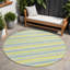 Tapis d'intérieur rond 8 po