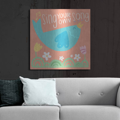 «Cutie Patootie 8» par Holli Conger, art mural en métal