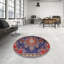Tapis traditionnel violet / noir rouge Lairgnen-347802251