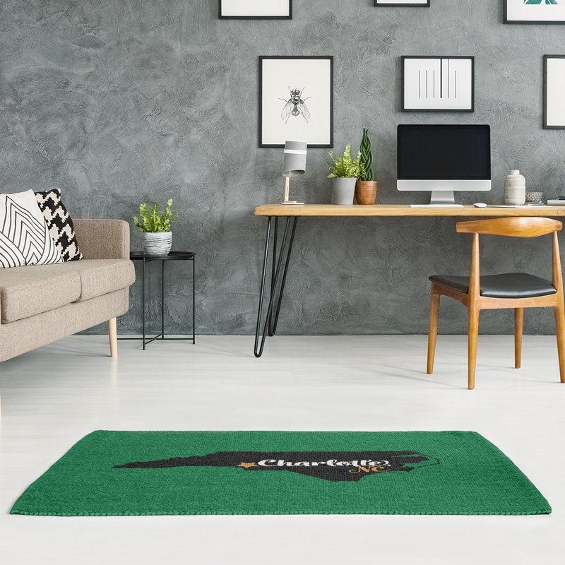 North Carolina Indoor Rug, Rectangle 5' x 7'