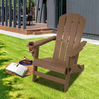  Chaise de patio pliante Adirondack