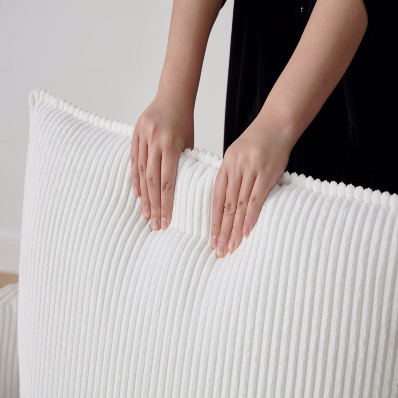 Fauteuil d'appoint pivotant de base, Blanc